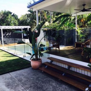 Brisbane house pool fence