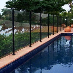 Semi Frameless Glass Pool Fencing Brisbane