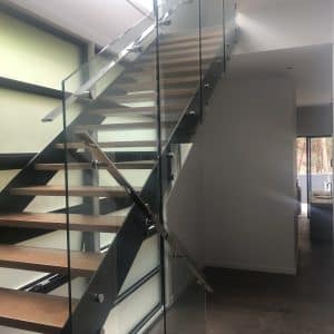 Custom Fabricated Glass Balustrade