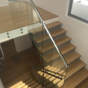 Custom Fabricated Glass Balustrade