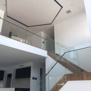 Custom Fabricated Glass Balustrade