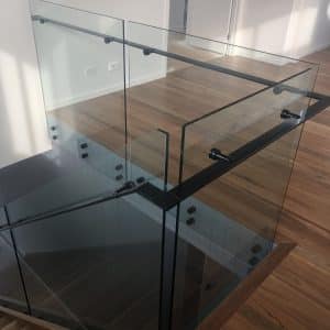 Custom Fabricated Glass Balustrade