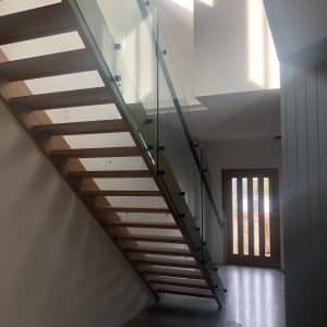 Custom Fabricated Glass Balustrade