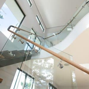 Custom Glass Balustrade