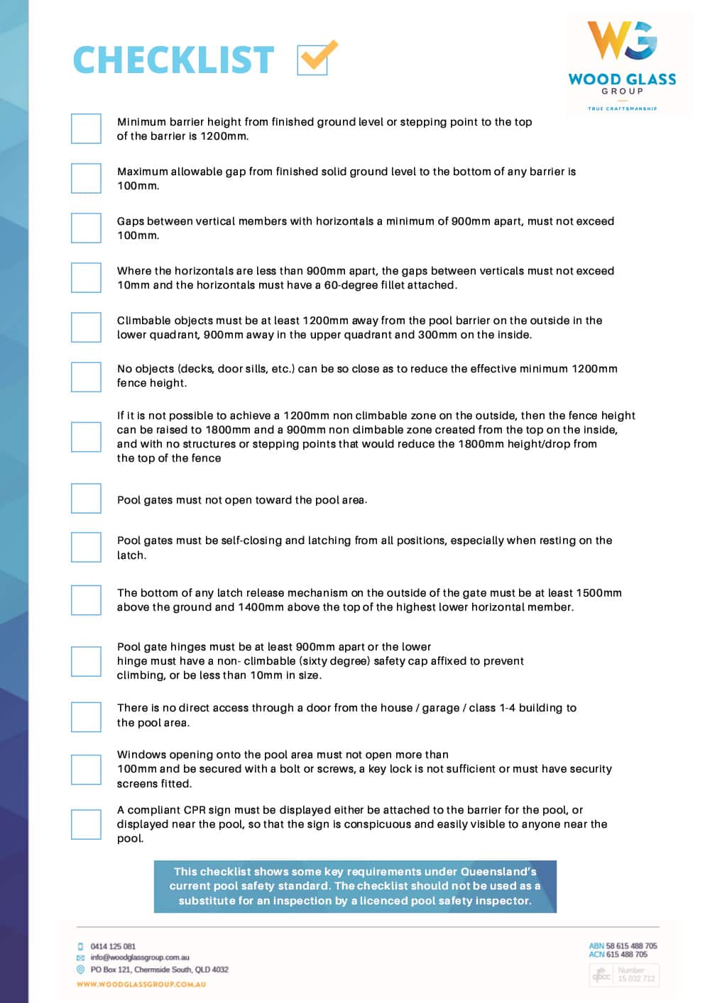 WGG-Checklist