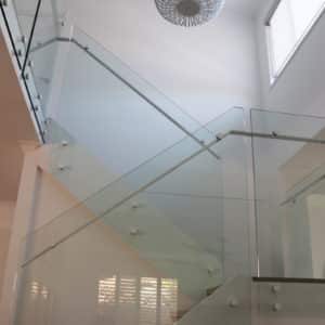 Custom Fabricated Glass Balustrade