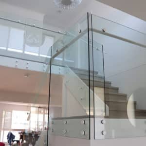 Custom Fabricated Glass Balustrade