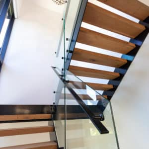 Custom Fabricated Glass Balustrade