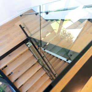 Custom Fabricated Glass Balustrade