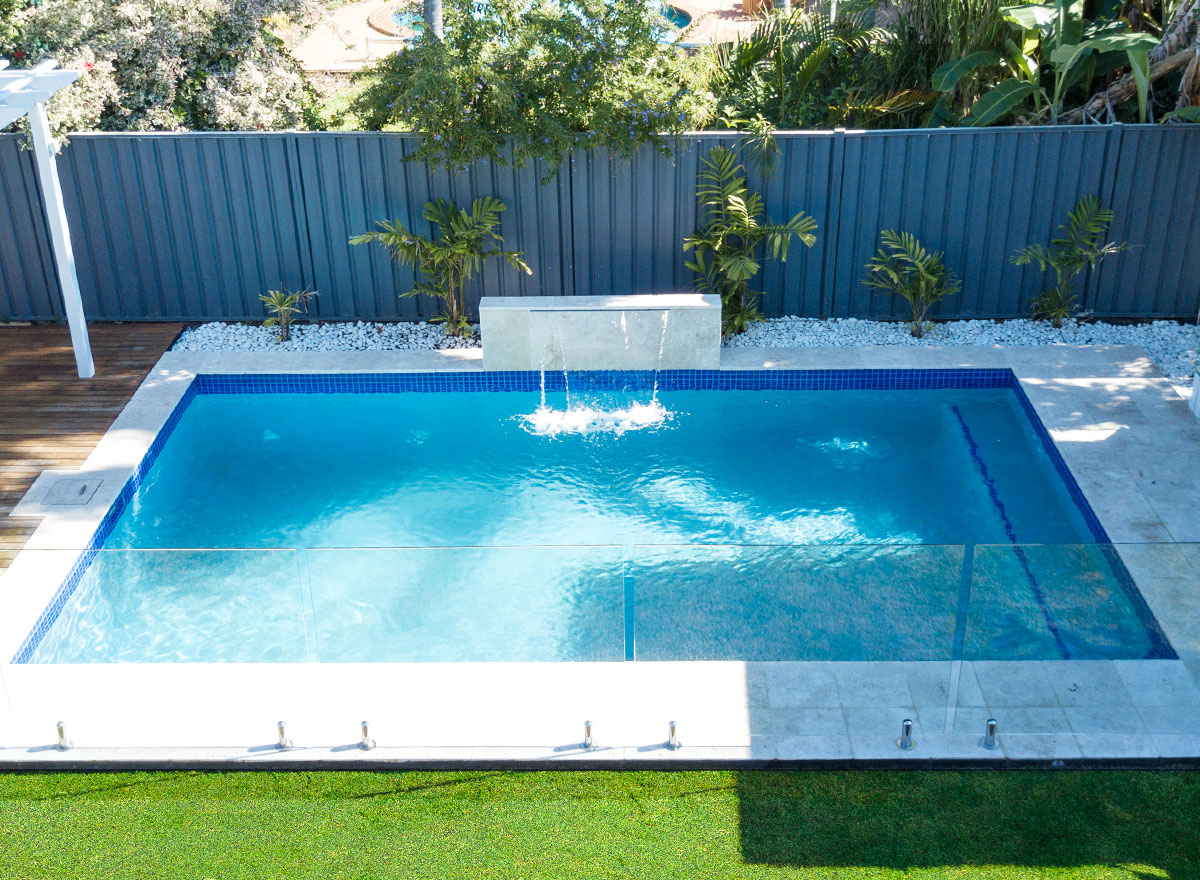 Semi Framed Glass Pool Fencing